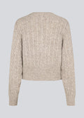 Pammie Cardigan - Beige Speckle Melange