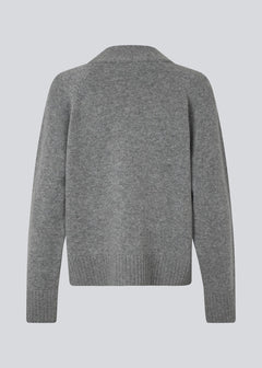 Petuna Cardigan - Grey Melange