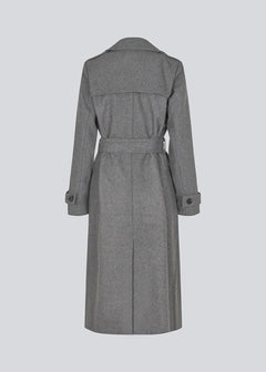 ShayMD Coat - Dark Grey Melange