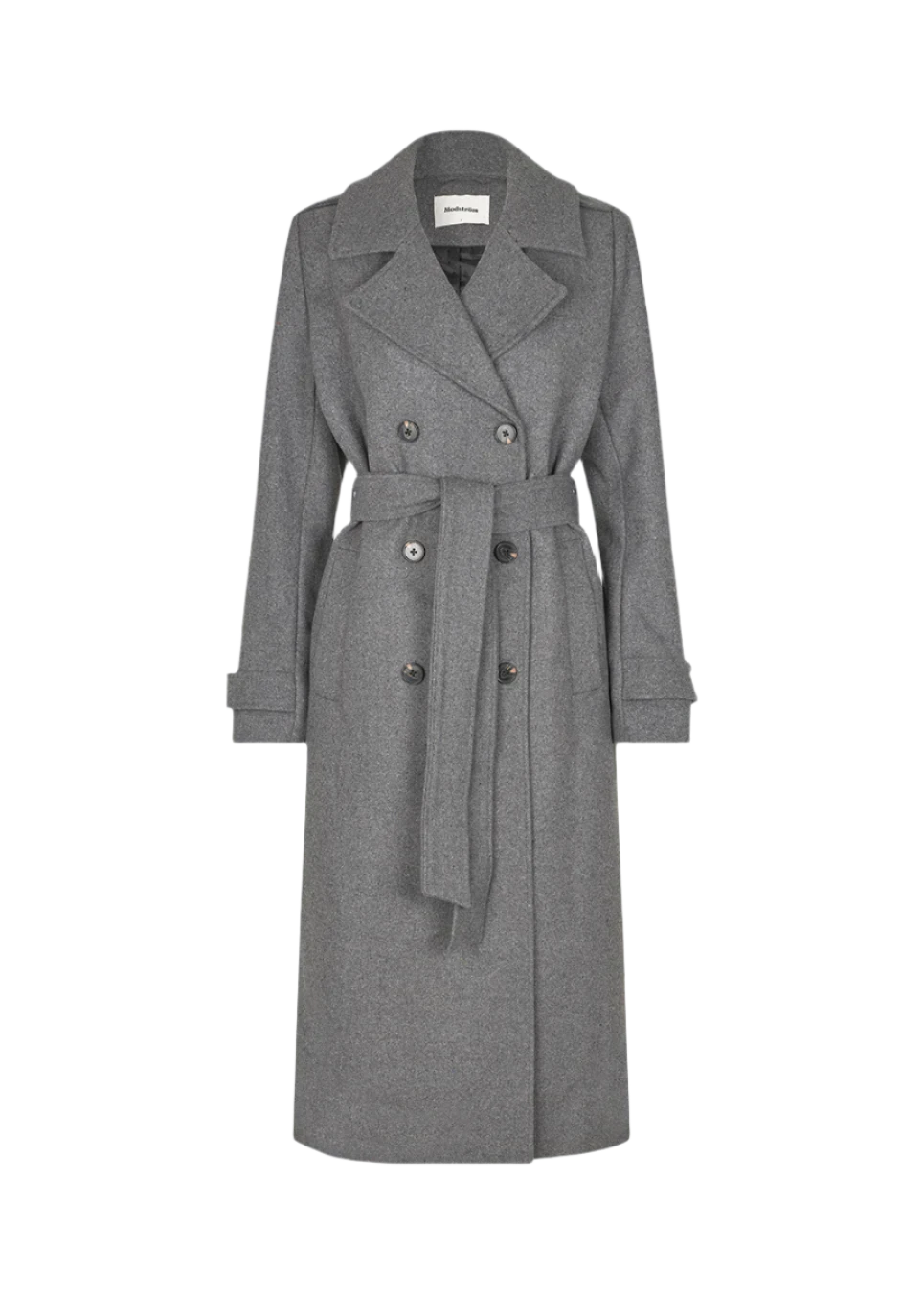 ShayMD Coat - Dark Grey Melange