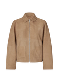 Susen Suede Jacket - Camel