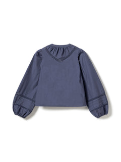 N-Marceline Blouse - Dusty Blue