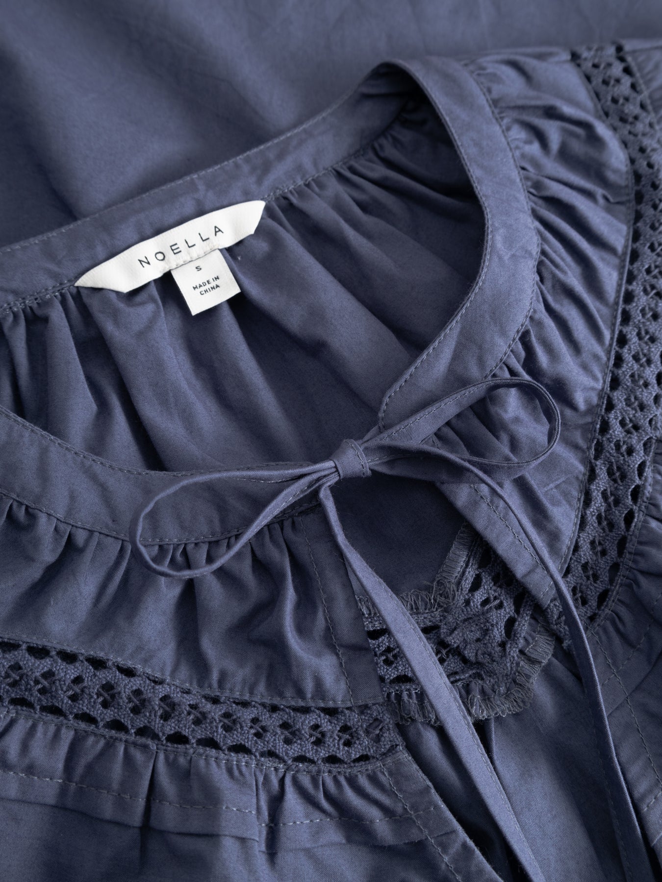 N-Marceline Blouse - Dusty Blue