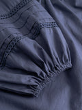 N-Marceline Blouse - Dusty Blue