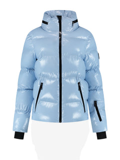 Gstaad Laquer Ski Jacket - Powder Blue
