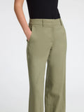 Tania-Rita Mw Wide Pant Noos - Vetiver