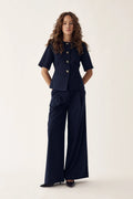 Kazia Pants - Navy