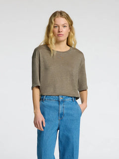 Vilja Linen Ss Tee - Vetiver