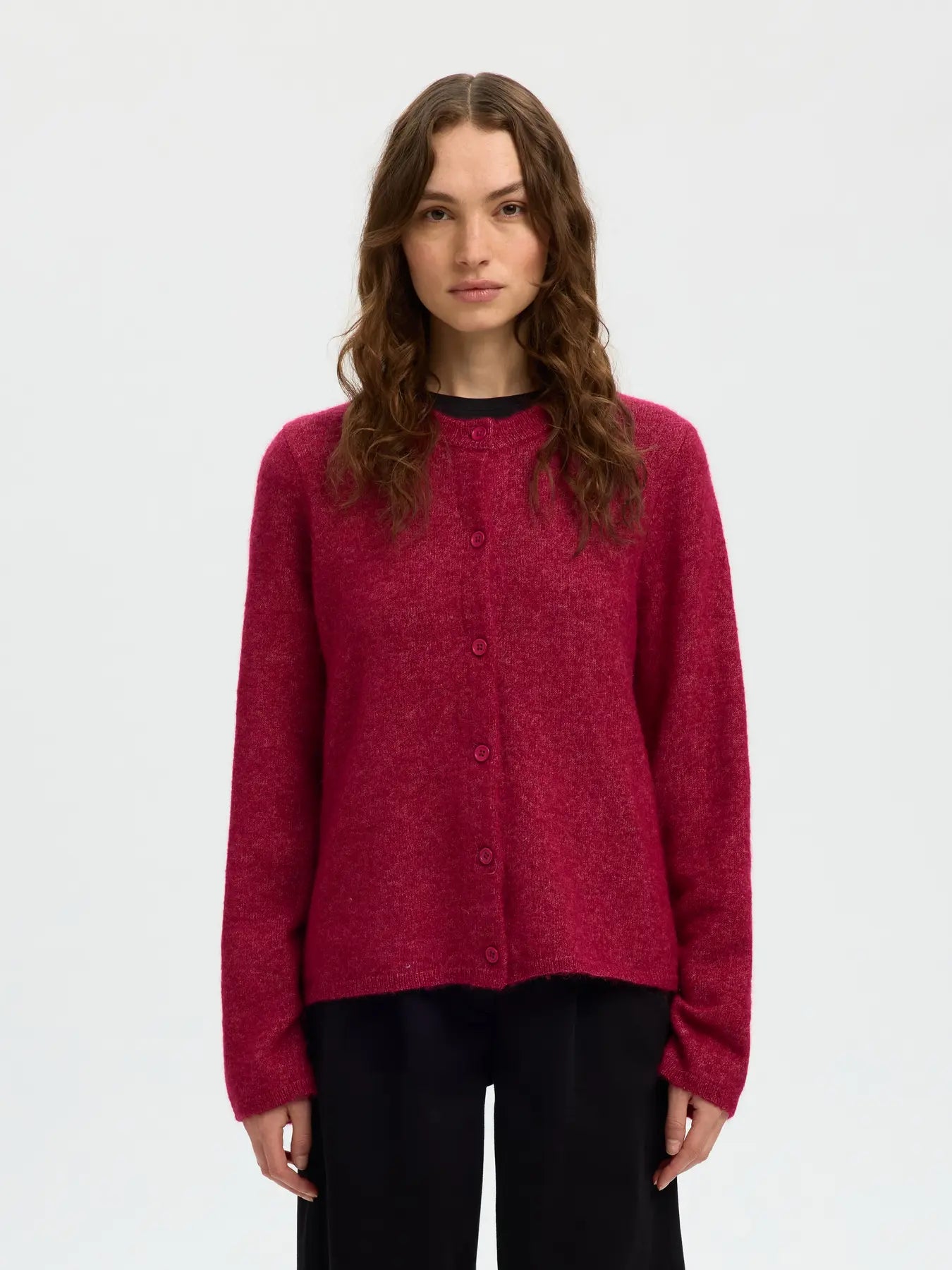 Anemone Long Knitted Cardigan