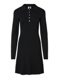 Yasnama Ls Knit Dress - Black