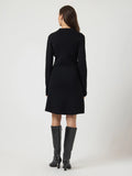 Yasnama Ls Knit Dress - Black