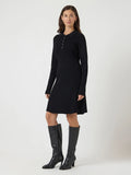 Yasnama Ls Knit Dress - Black