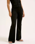 Farah Low Rise Leggings - Black