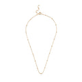 Beaded Chain Necklace - Gold