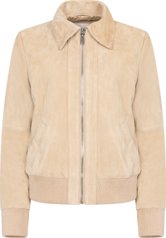 Nico Suede Jacket - Sand
