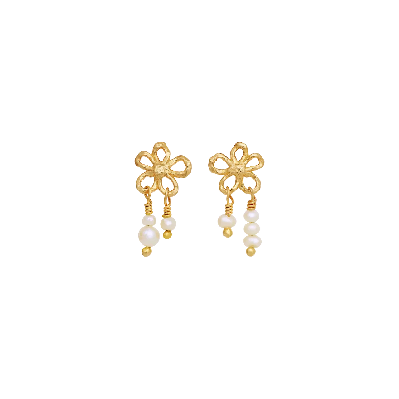 Nicola Earrings - Gold