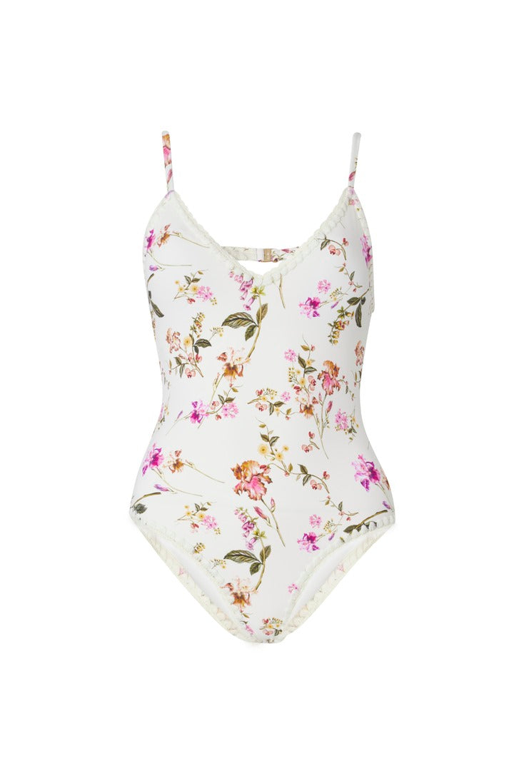 Nila Swimsuit - Soft Floral Vanilla