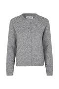 Nor Short Cardigan - Grey Melange