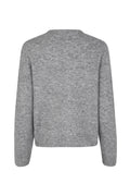 Nor Short Cardigan - Grey Melange