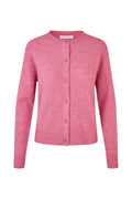 Nor Short Cardigan - Rose Wine