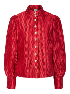 Yasripple Ls Shirt S. - Jester Red