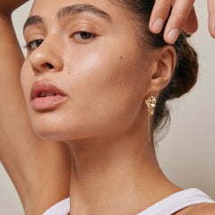 Kim Earrings - Gold
