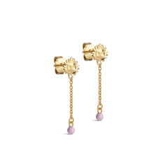 Sunshine Drop Earrings - Pink