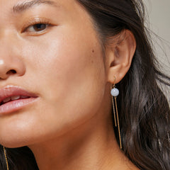 Aga Earring - Light Blue