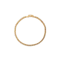 Cup Chain Tennis Bracelet - Rainbow