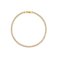 Pearl Tennis Bracelet - Pale Gold