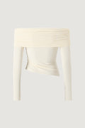 Off-Shoulder Top - Offwhite