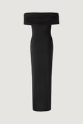 Off-Shoulder Dress - Black
