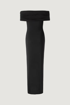 Off-Shoulder Dress - Black