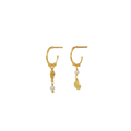 Ophelia Earrings - Gold