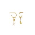 Ophelia Earrings - Gold