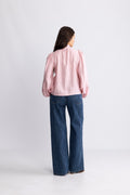 Jofrid Bow Blouse - Pink