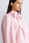 Jofrid Bow Blouse - Pink