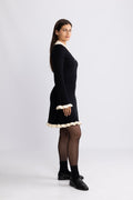 Marie Knitted Dress - Black