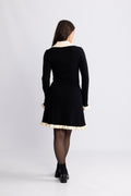 Marie Knitted Dress - Black