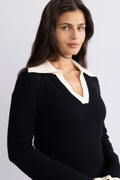 Marie Knitted Dress - Black