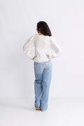 Tiril Smock Top - White