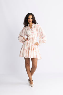 Delphine B Anglaise Dress - Pink