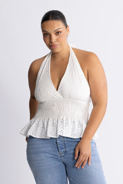 Freda Top - White