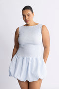 Tora Smock Dress - Blue
