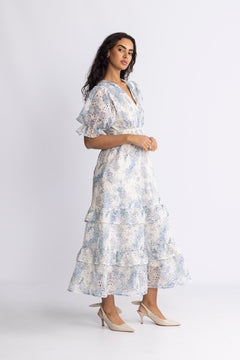 Nanni Maxi Dress - Light Blue