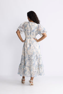 Nanni Maxi Dress - Light Blue