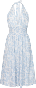 Hennie Midi Dress - Blue