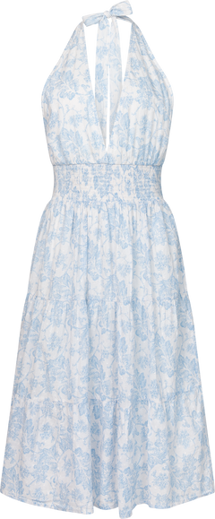 Hennie Midi Dress - Blue