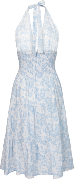 Hennie Midi Dress - Blue
