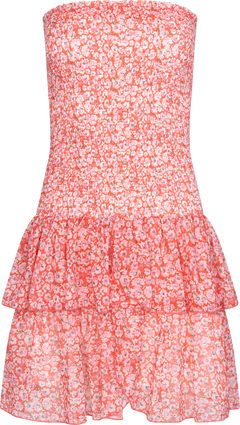 Kanutte Chiffon Smock Dress - Pink